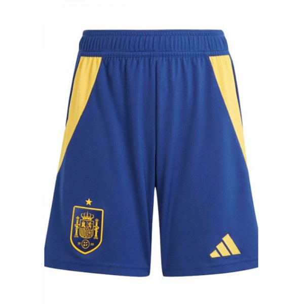 Spain maillot domicile short homme premier vêtement de sport de football uniforme maillot de football pantalon coupe Euro 2024